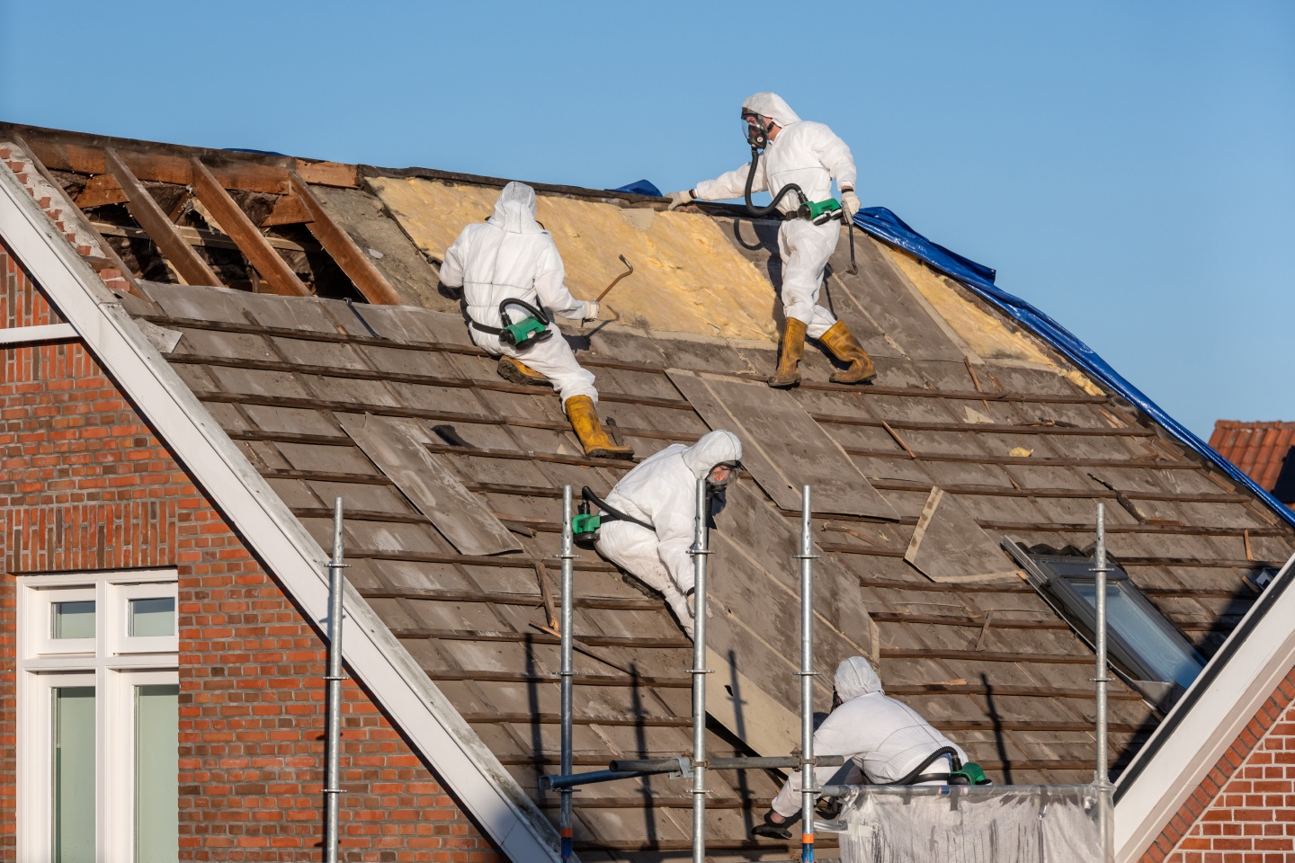 Chantier sécurisé par un repérage amiante avant travaux